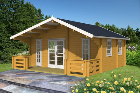 MONVISO Log Cabin | 6.0x4.5m