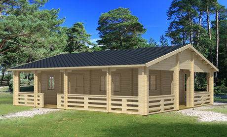 RIOPAS Log Cabin | 10.0x8.9m