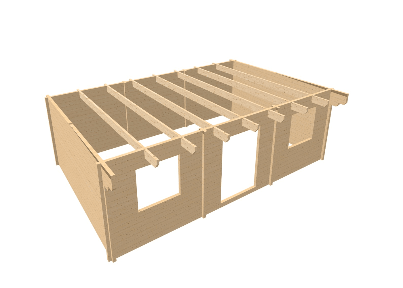 PADOVA Log Cabin | 6.0x6.0m