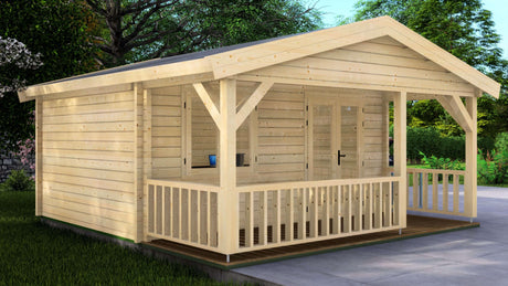 TBS166 Log Cabin | 10.0x6.0m