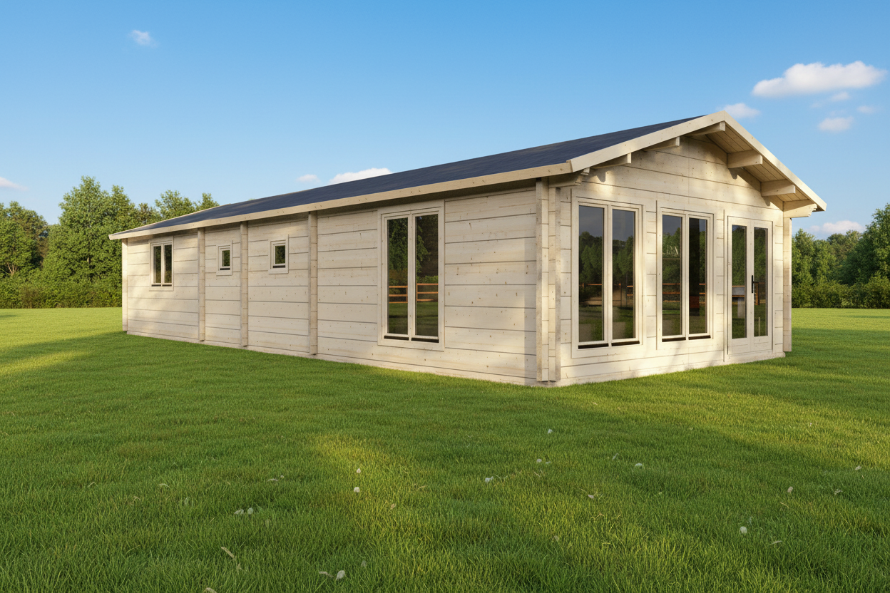 TBS136 Log Cabin | 14.0x6.0m