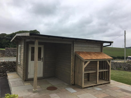 Fishing Hut Log Cabin