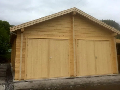 Wales Log Cabin Build - Timber Building Specialists