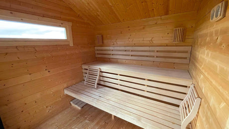 Sauna Log Cabin - Timber Building Specialists
