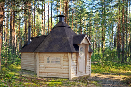 BBQ Hut With Extension - Timber Building Specialists