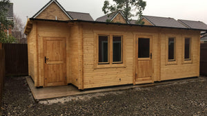 Log Cabins + Side Storage