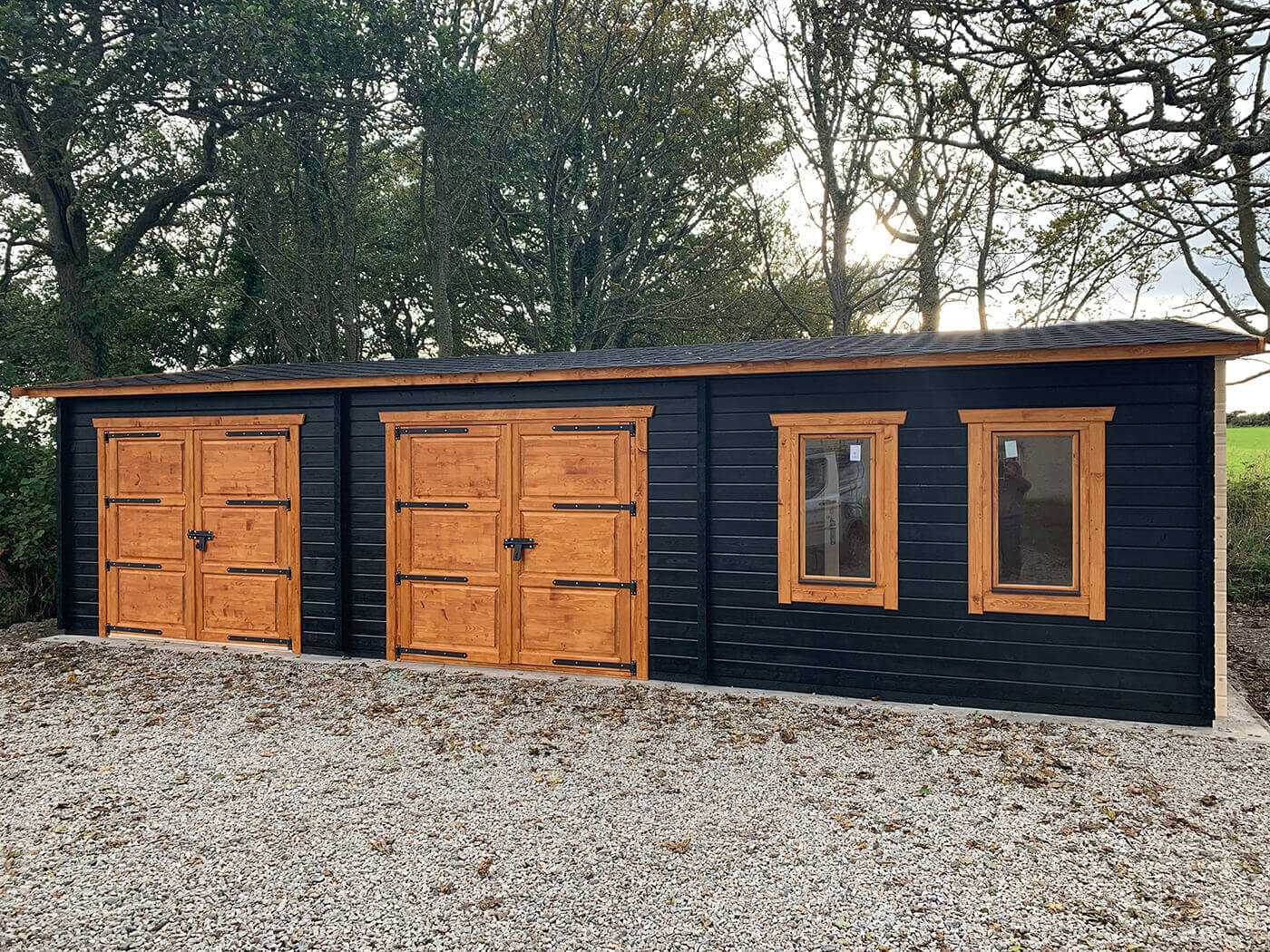 Garage Log Cabins - Timber Building Specialists