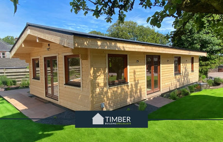 2 Bed Lodge Cabins - Timber Building Specialists