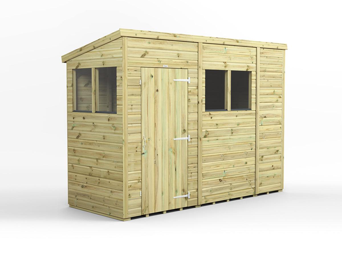 UK Shed Premium - Pent - Timber Building Specialists