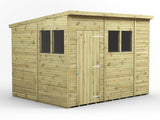 UK Shed Premium - Pent