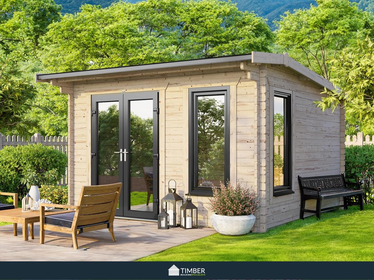 TBS UK Log Cabin | 3.6 x 3.0m - Timber Building Specialists