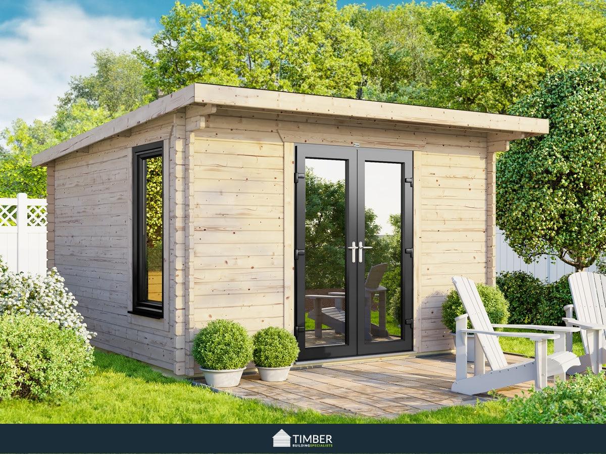 TBS UK Log Cabin | 3.6 x 3.0m - Timber Building Specialists