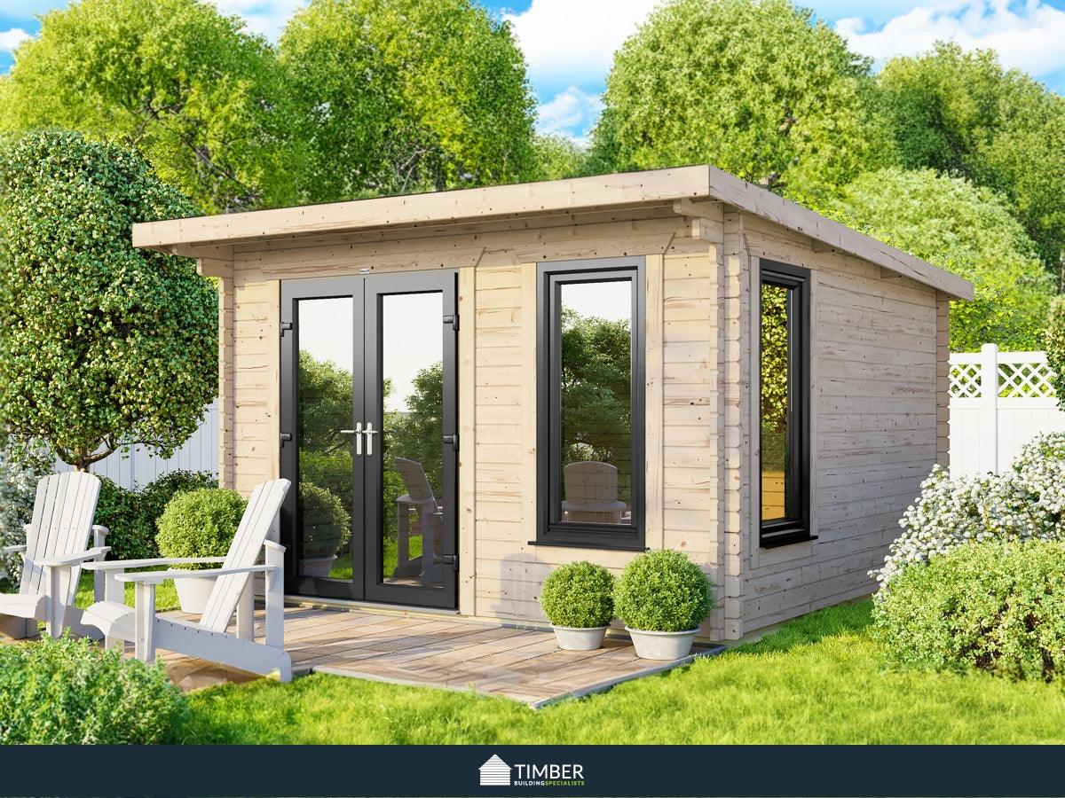 TBS UK Log Cabin | 3.6 x 3.0m - Timber Building Specialists