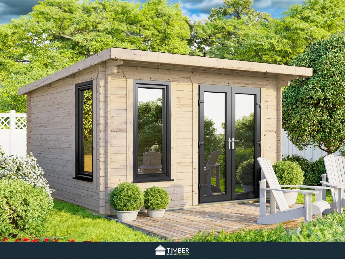 TBS UK Log Cabin | 3.6 x 3.0m - Timber Building Specialists