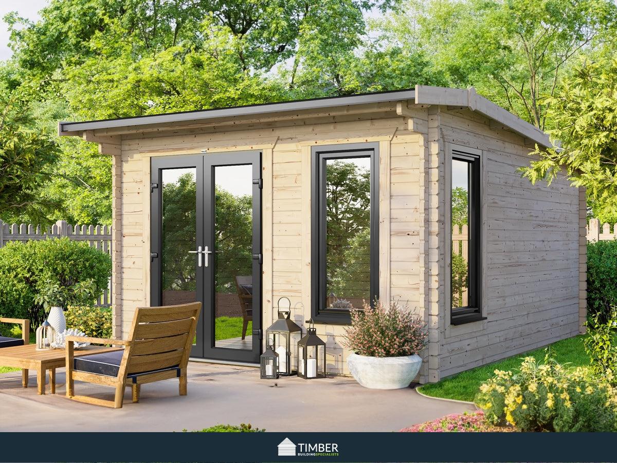 TBS UK Log Cabin | 3.6 x 3.6m - Timber Building Specialists
