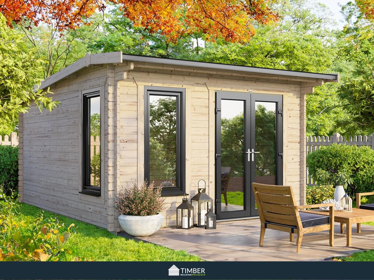 TBS UK Log Cabin | 3.6 x 3.6m - Timber Building Specialists