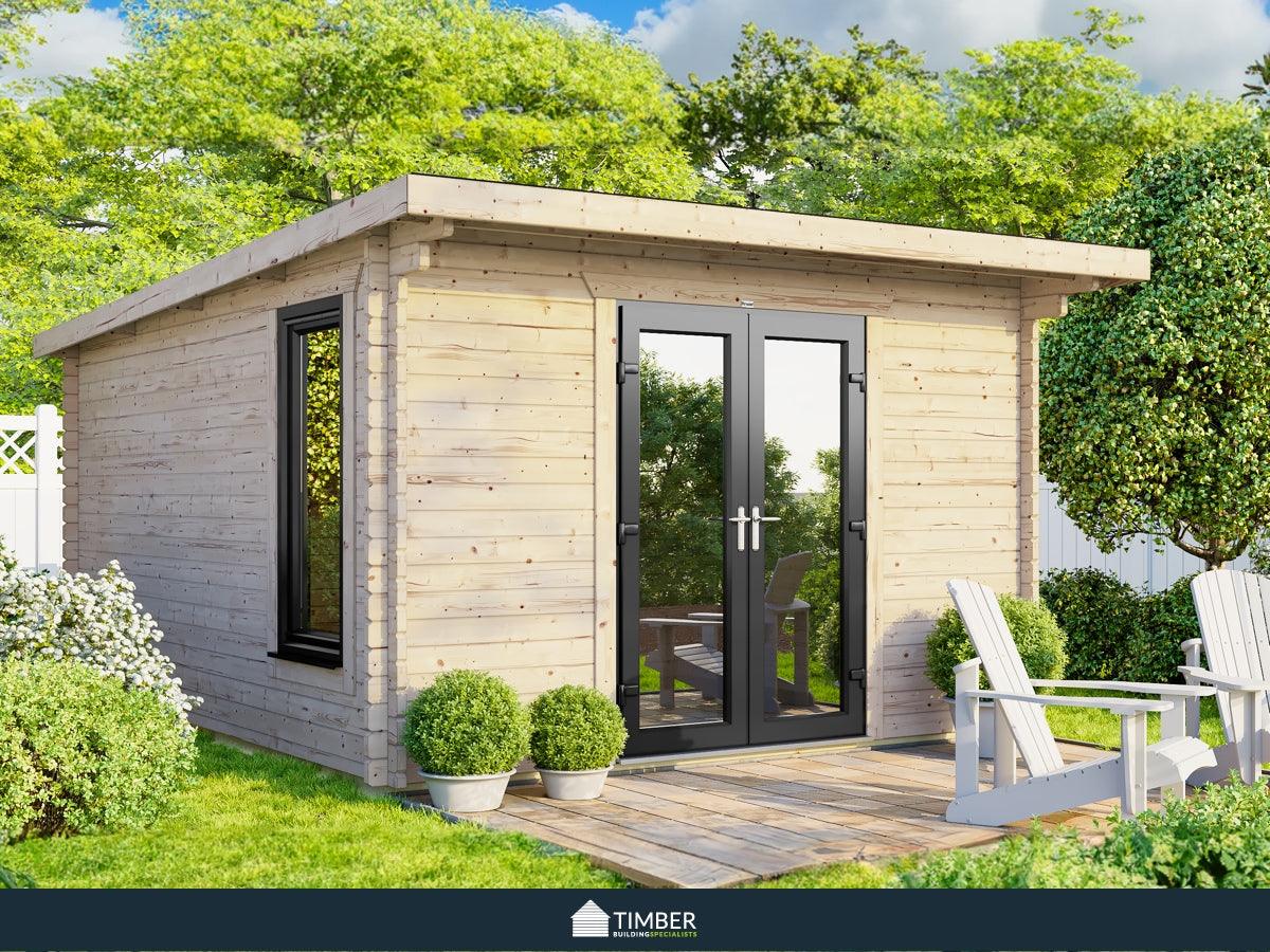 TBS UK Log Cabin | 3.6 x 3.6m - Timber Building Specialists
