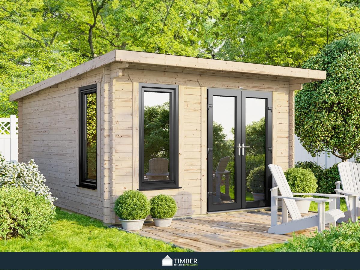 TBS UK Log Cabin | 3.6 x 3.6m - Timber Building Specialists