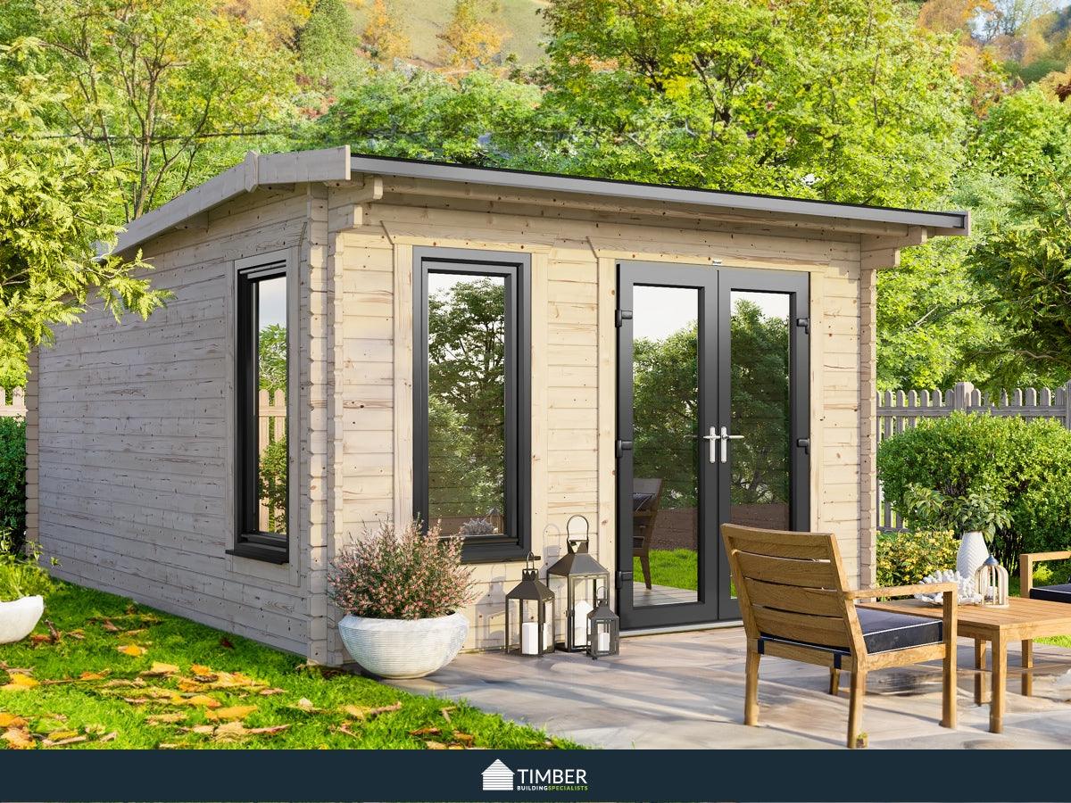 TBS UK Log Cabin | 3.6 x 4.2m - Timber Building Specialists