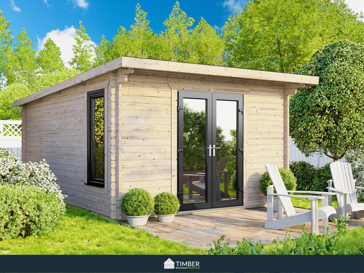 TBS UK Log Cabin | 3.6 x 4.2m - Timber Building Specialists
