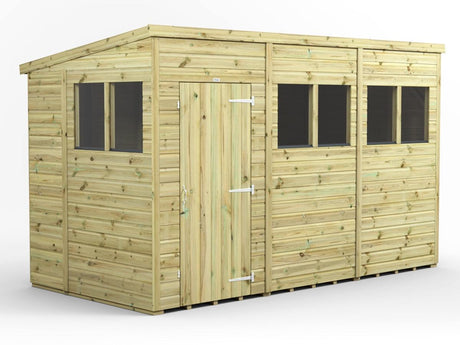 UK Shed Premium - Pent - Timber Building Specialists