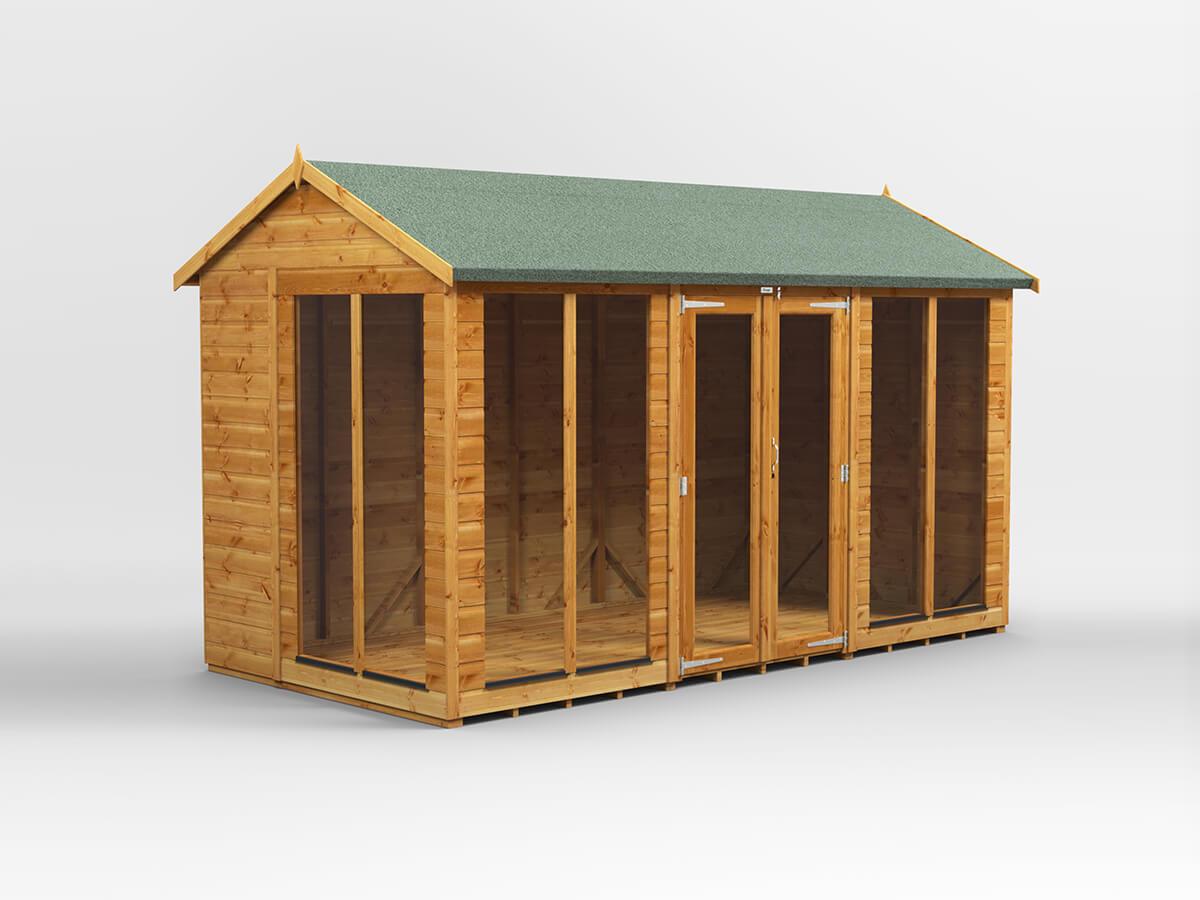 UK Summerhouse - Apex - Timber Building Specialists