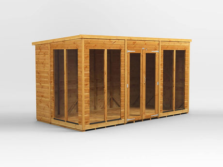 UK Summerhouse - Pent - Timber Building Specialists