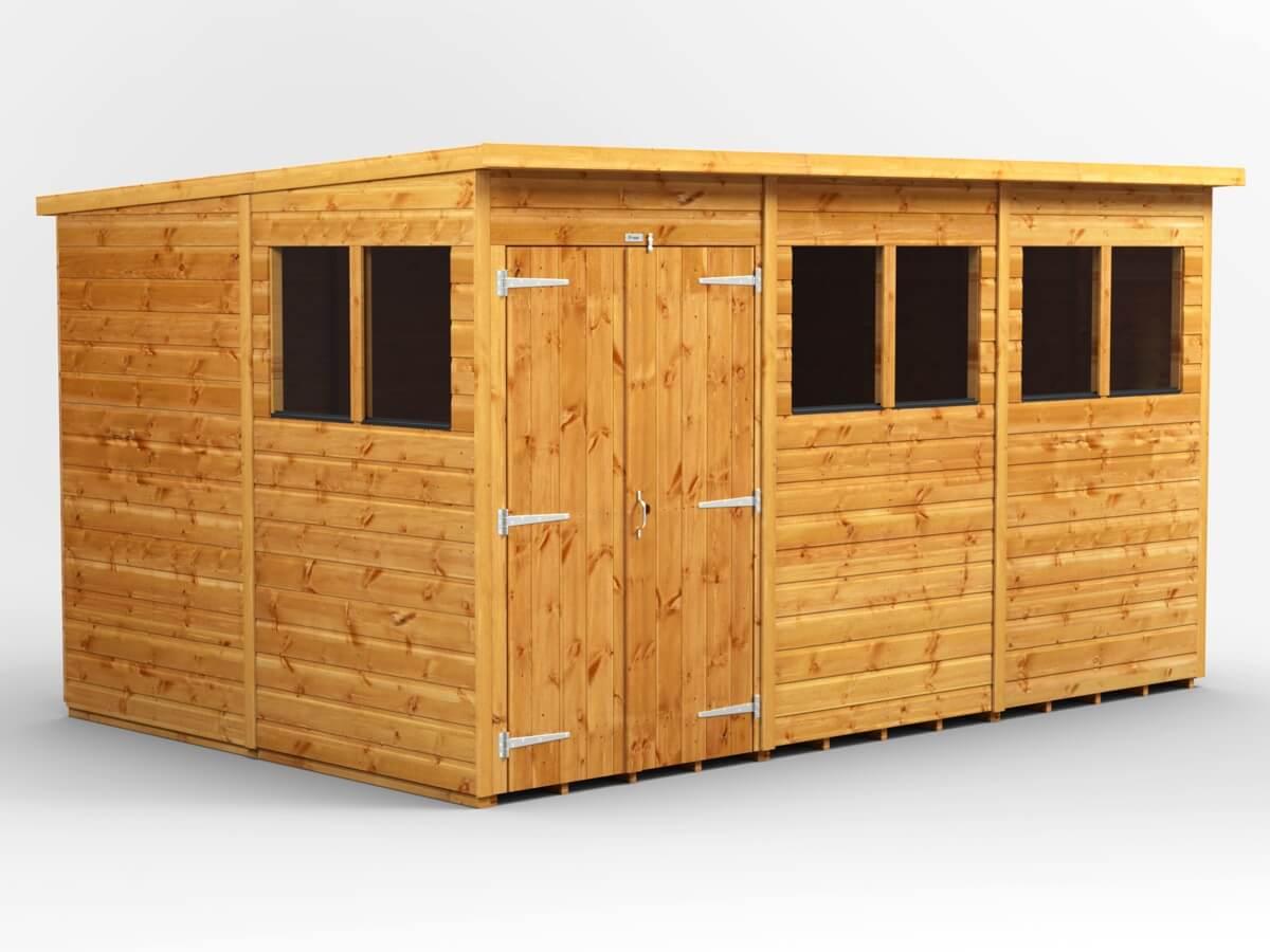 UK Shed - Pent - Timber Building Specialists