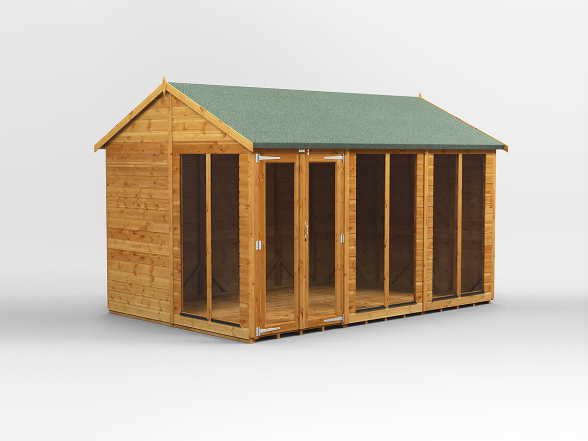 UK Summerhouse - Apex - Timber Building Specialists