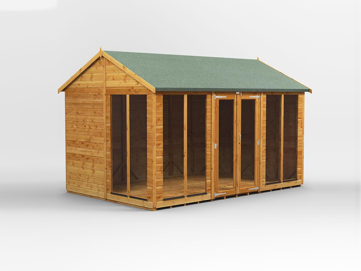 UK Summerhouse - Apex - Timber Building Specialists