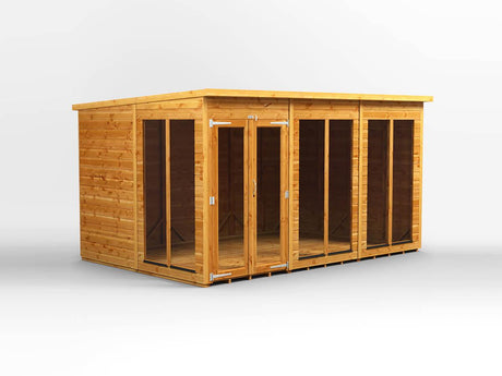 UK Summerhouse - Pent - Timber Building Specialists