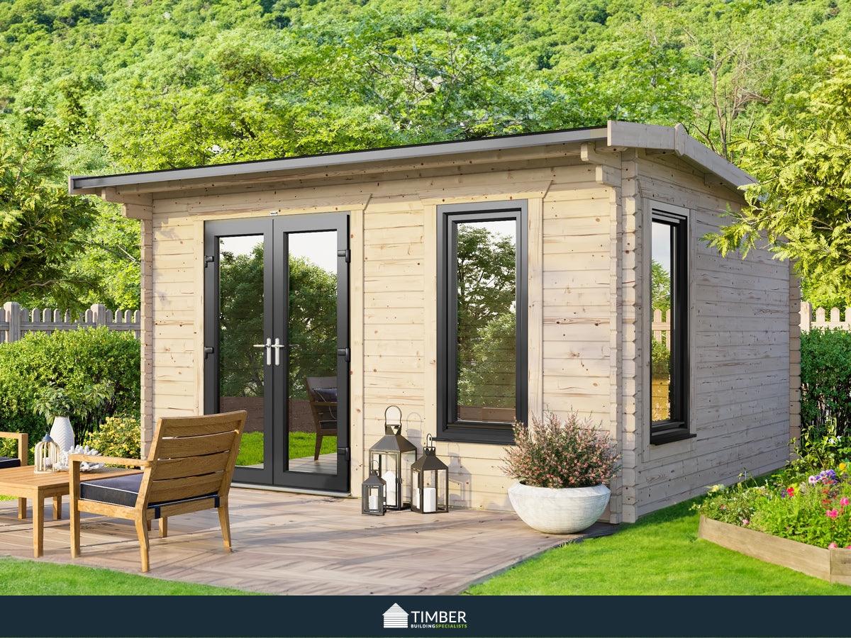 TBS UK Log Cabin | 4.2 x 3.0m - Timber Building Specialists