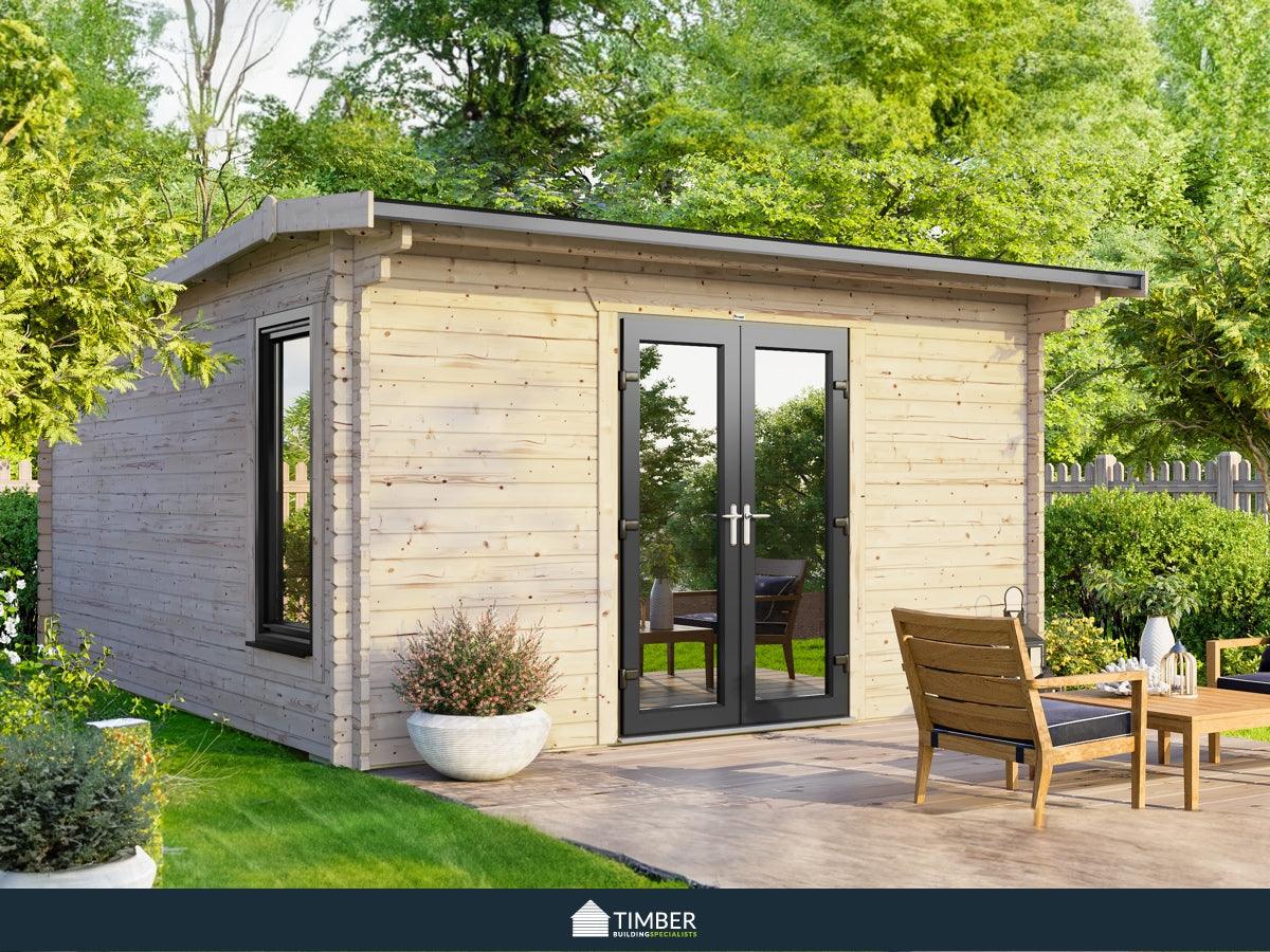 TBS UK Log Cabin | 4.2 x 4.2m - Timber Building Specialists