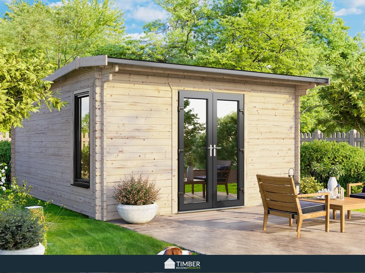 TBS UK Log Cabin | 4.2 x 4.2m - Timber Building Specialists