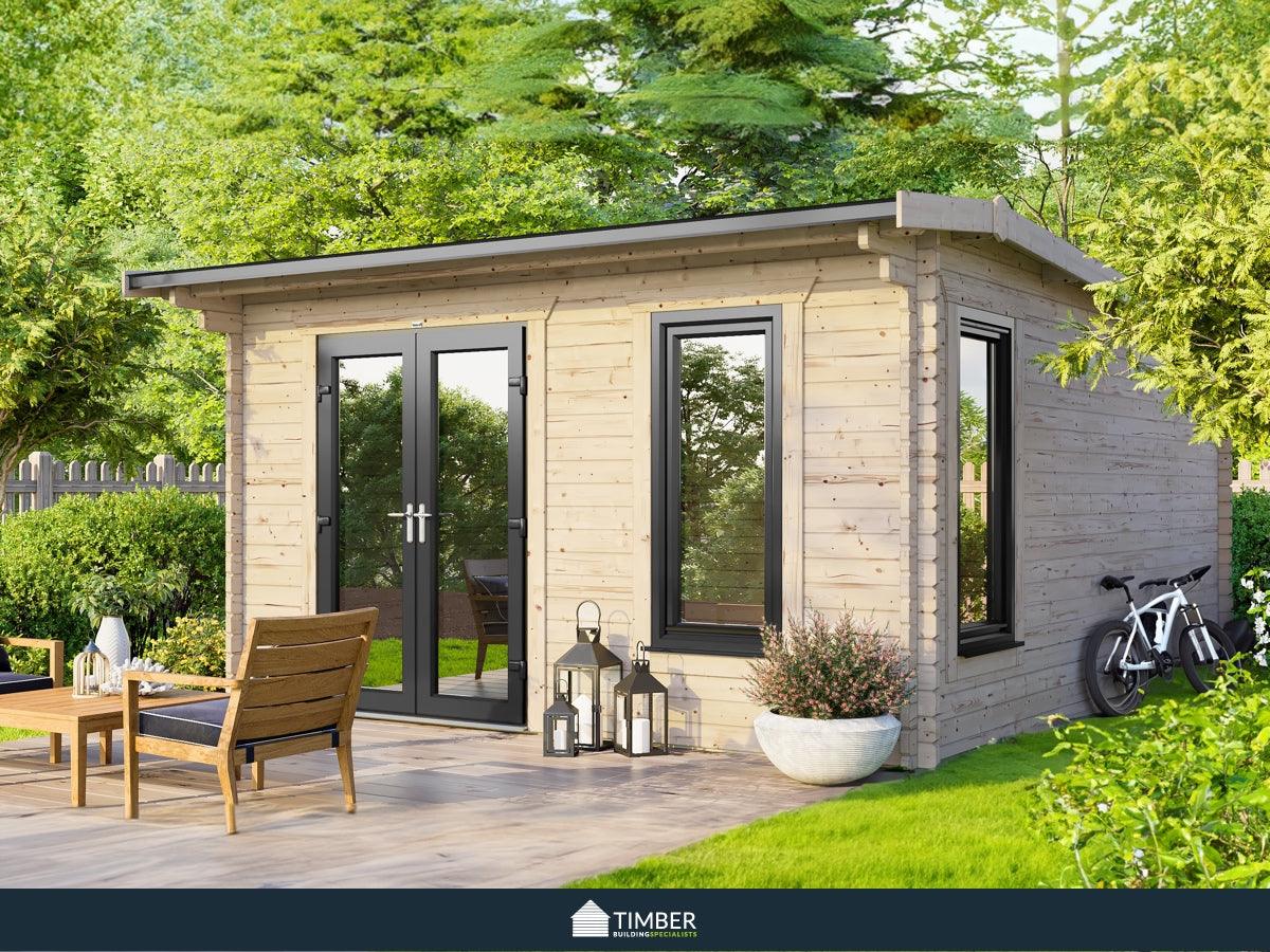 TBS UK Log Cabin | 4.2 x 4.2m - Timber Building Specialists