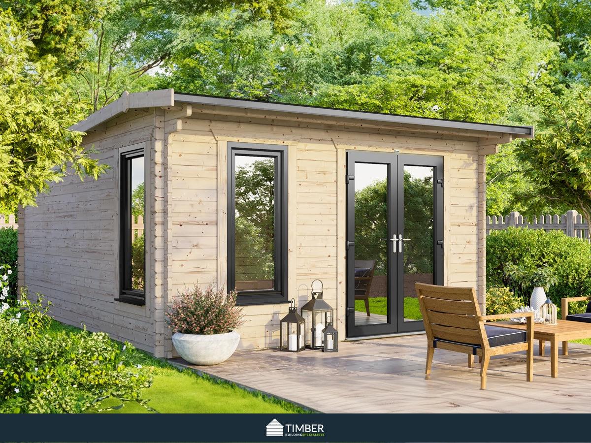 TBS UK Log Cabin | 4.2 x 4.2m - Timber Building Specialists
