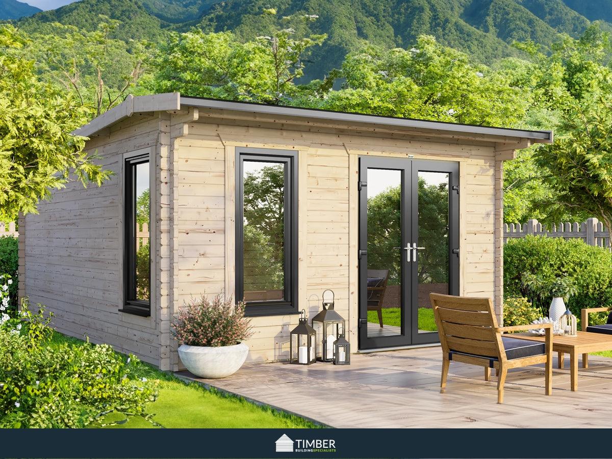 TBS UK Log Cabin | 4.2 x 4.2m - Timber Building Specialists
