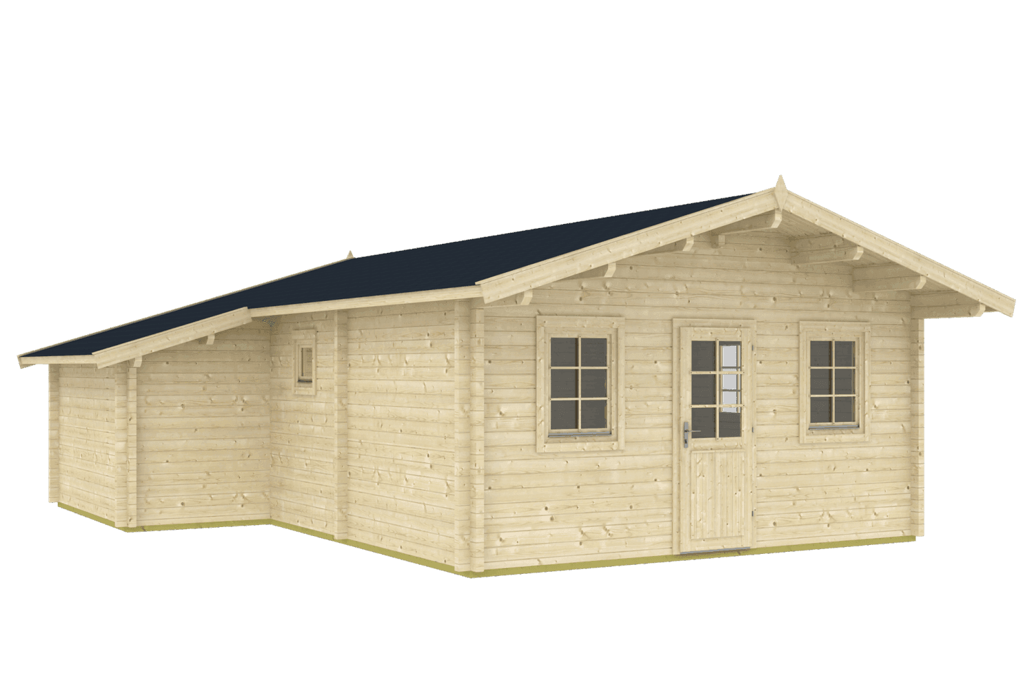 CERVINO Log Cabin | 6.5x7.8m - Timber Building Specialists