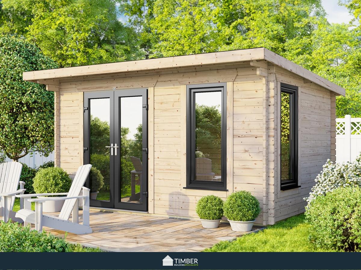 TBS UK Log Cabin | 4.2 x 2.4m - Timber Building Specialists