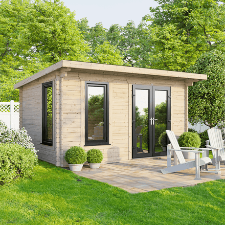 TBS UK Log Cabin | 4.2 x 2.4m