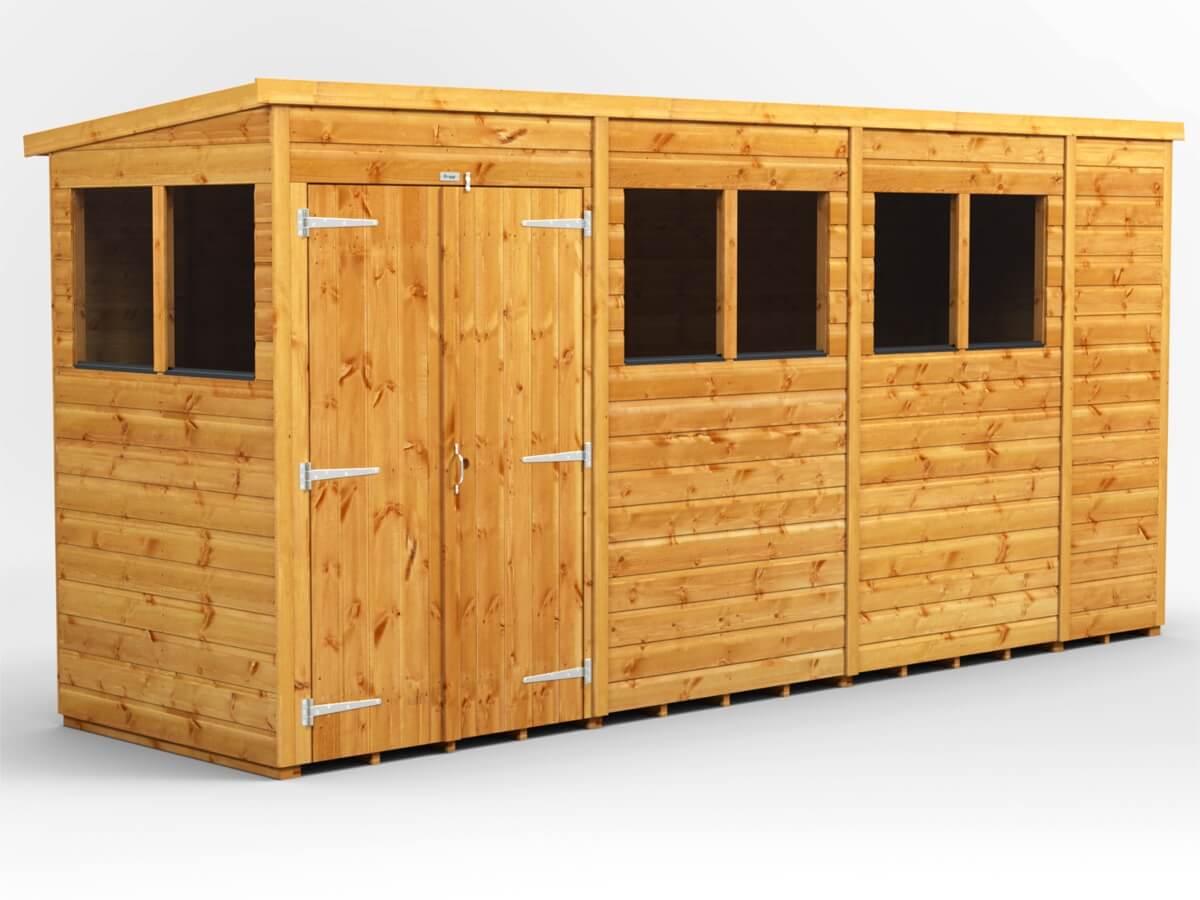 UK Shed - Pent - Timber Building Specialists