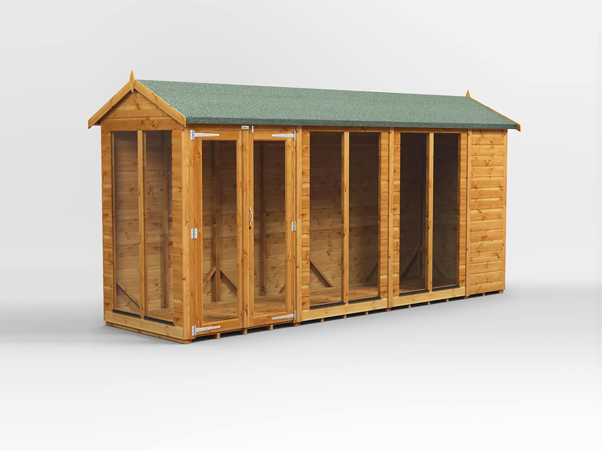 UK Summerhouse - Apex - Timber Building Specialists