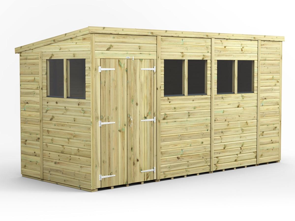 UK Shed Premium - Pent