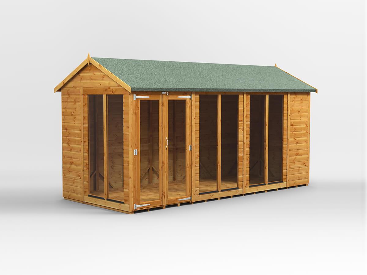UK Summerhouse - Apex - Timber Building Specialists