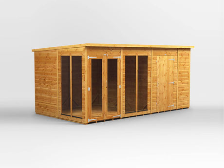 UK Summerhouse w/ Side Storage - Pent - Timber Building Specialists