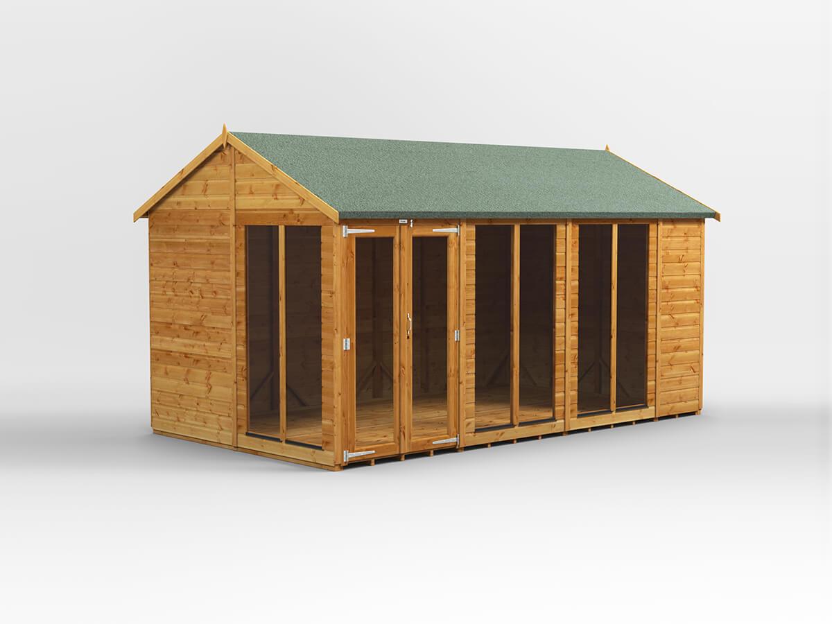 UK Summerhouse - Apex - Timber Building Specialists