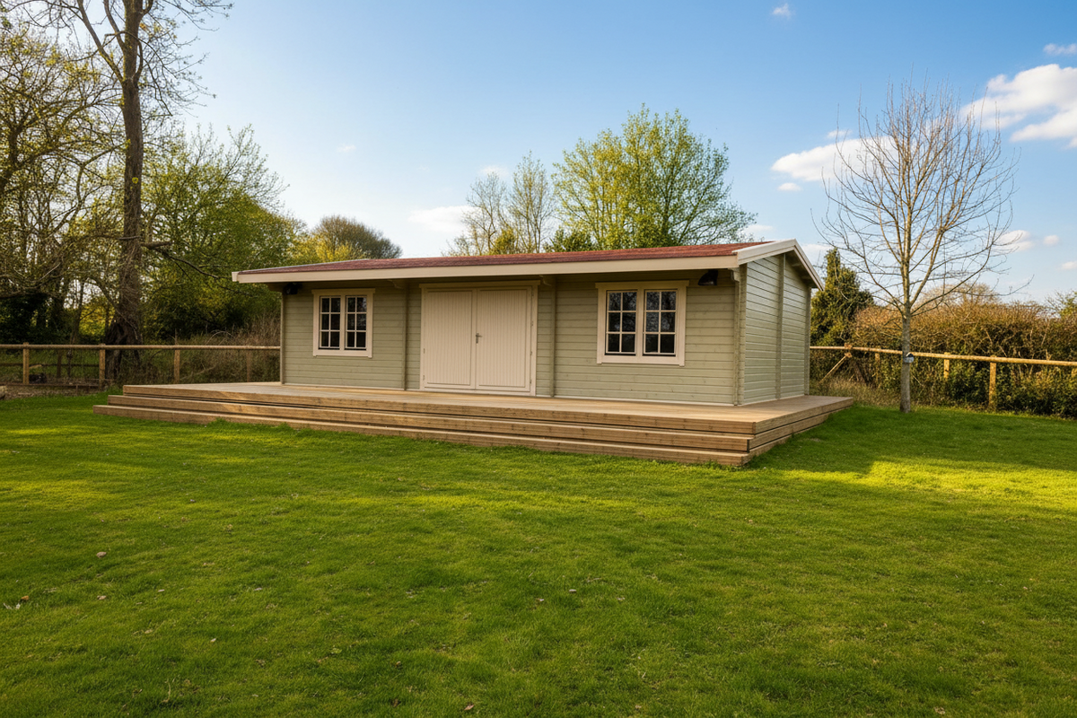 TBS156 Log Cabin | 10.0x6.0m