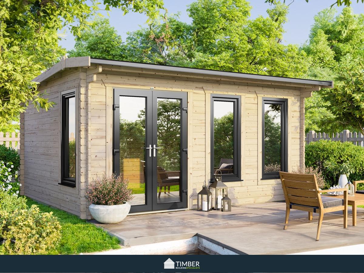 TBS UK Log Cabin | 4.8 x 3.0m - Timber Building Specialists