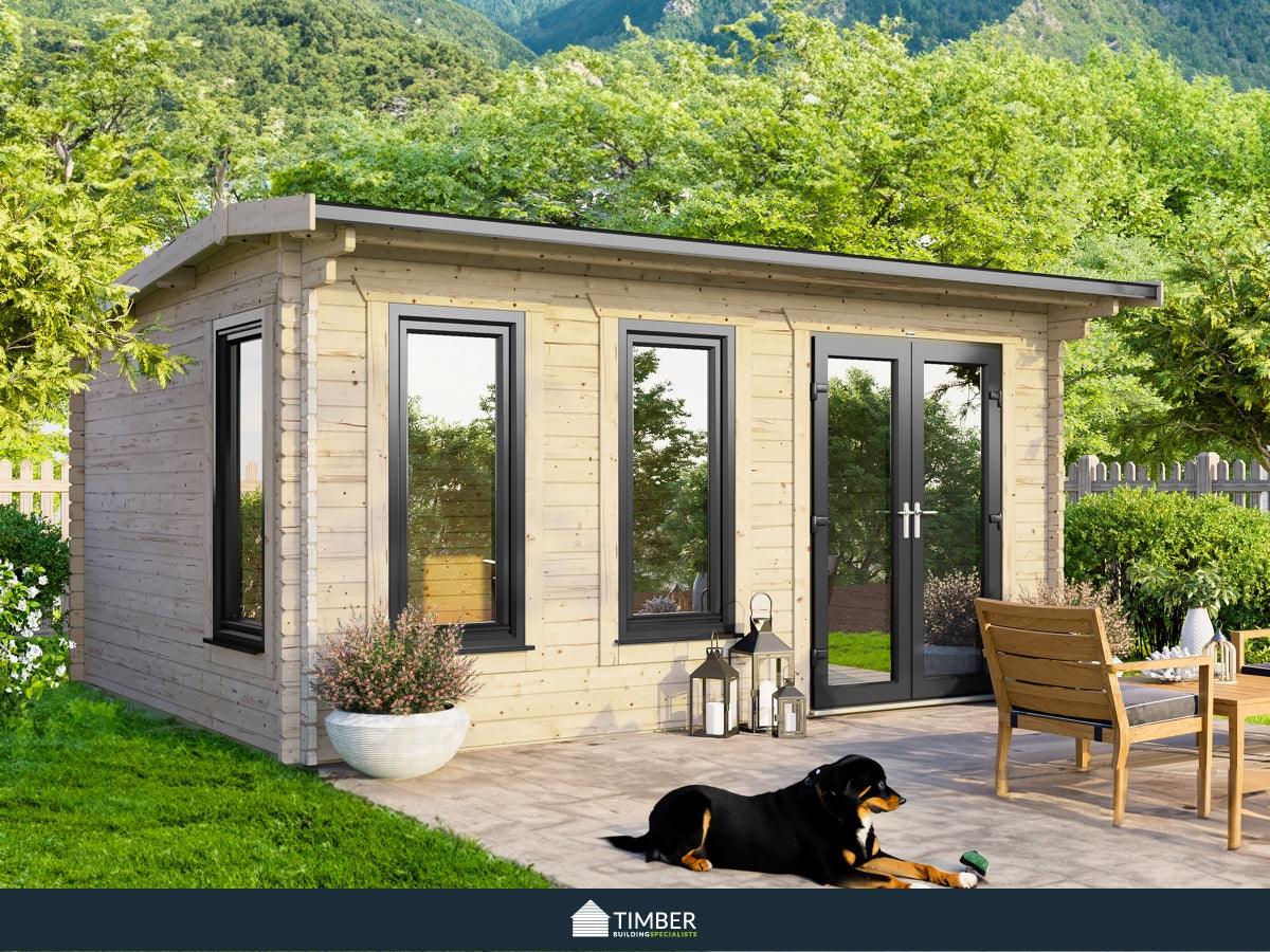 TBS UK Log Cabin | 4.8 x 3.0m - Timber Building Specialists