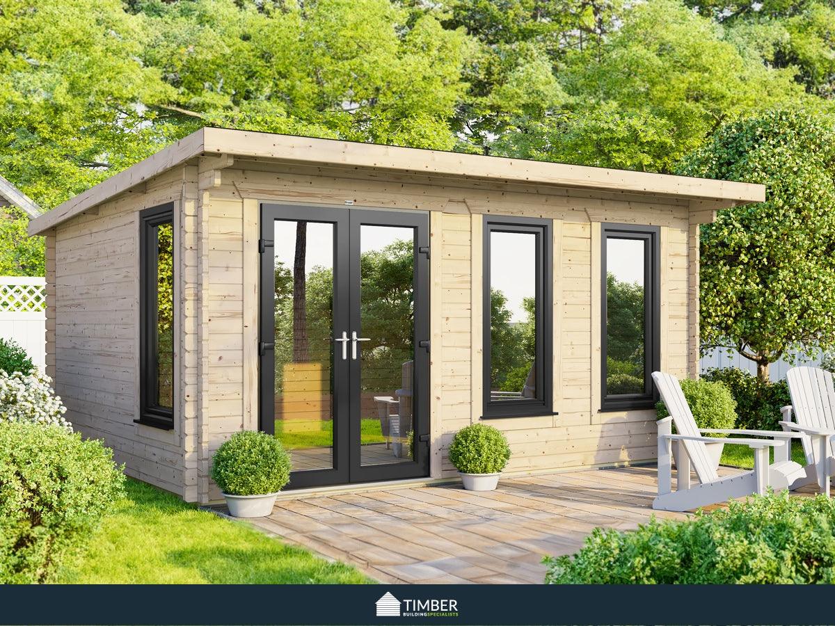 TBS UK Log Cabin | 4.8 x 3.0m - Timber Building Specialists